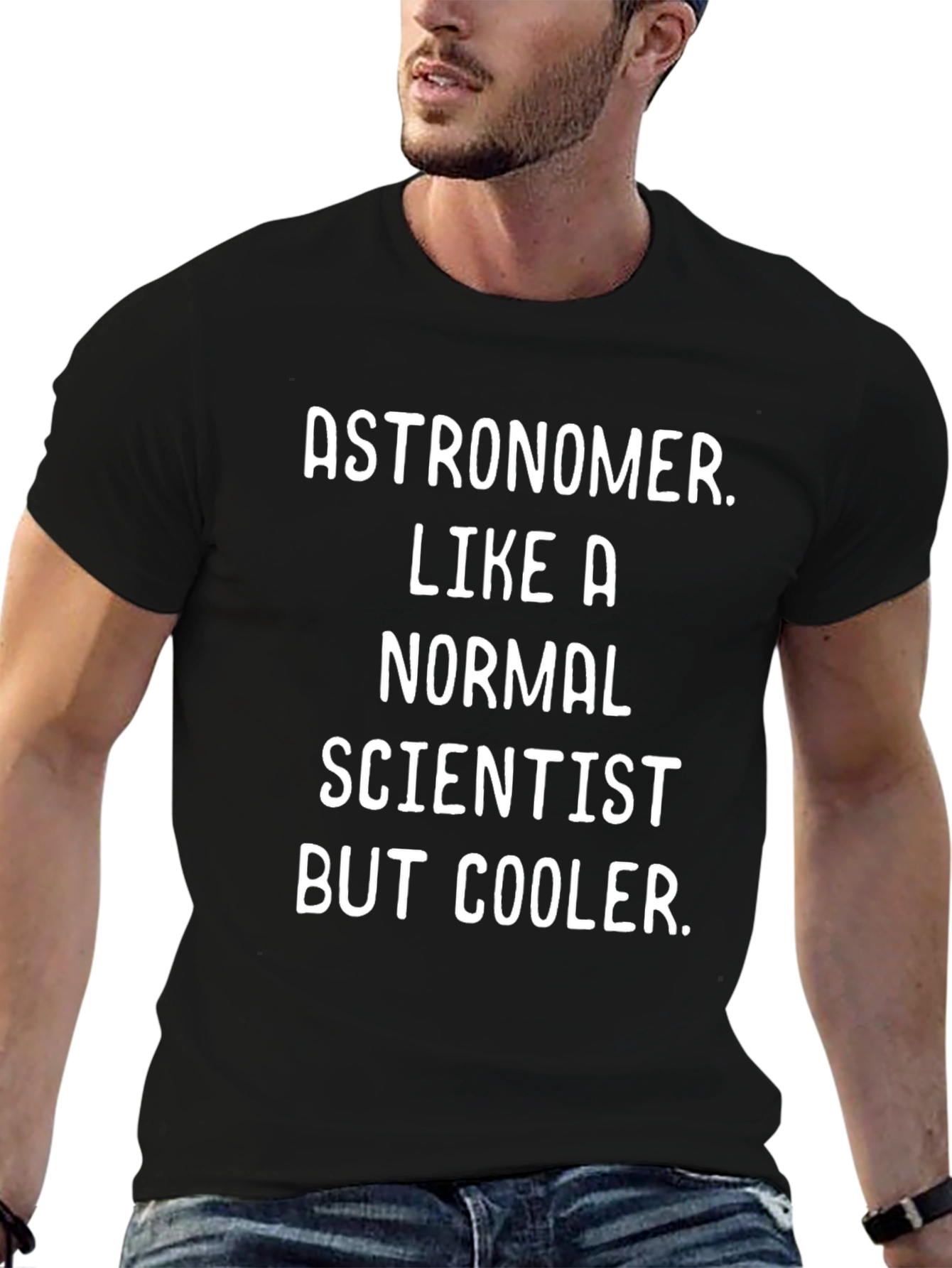 Astronomer Cool Scientist Graphic T-Shirt