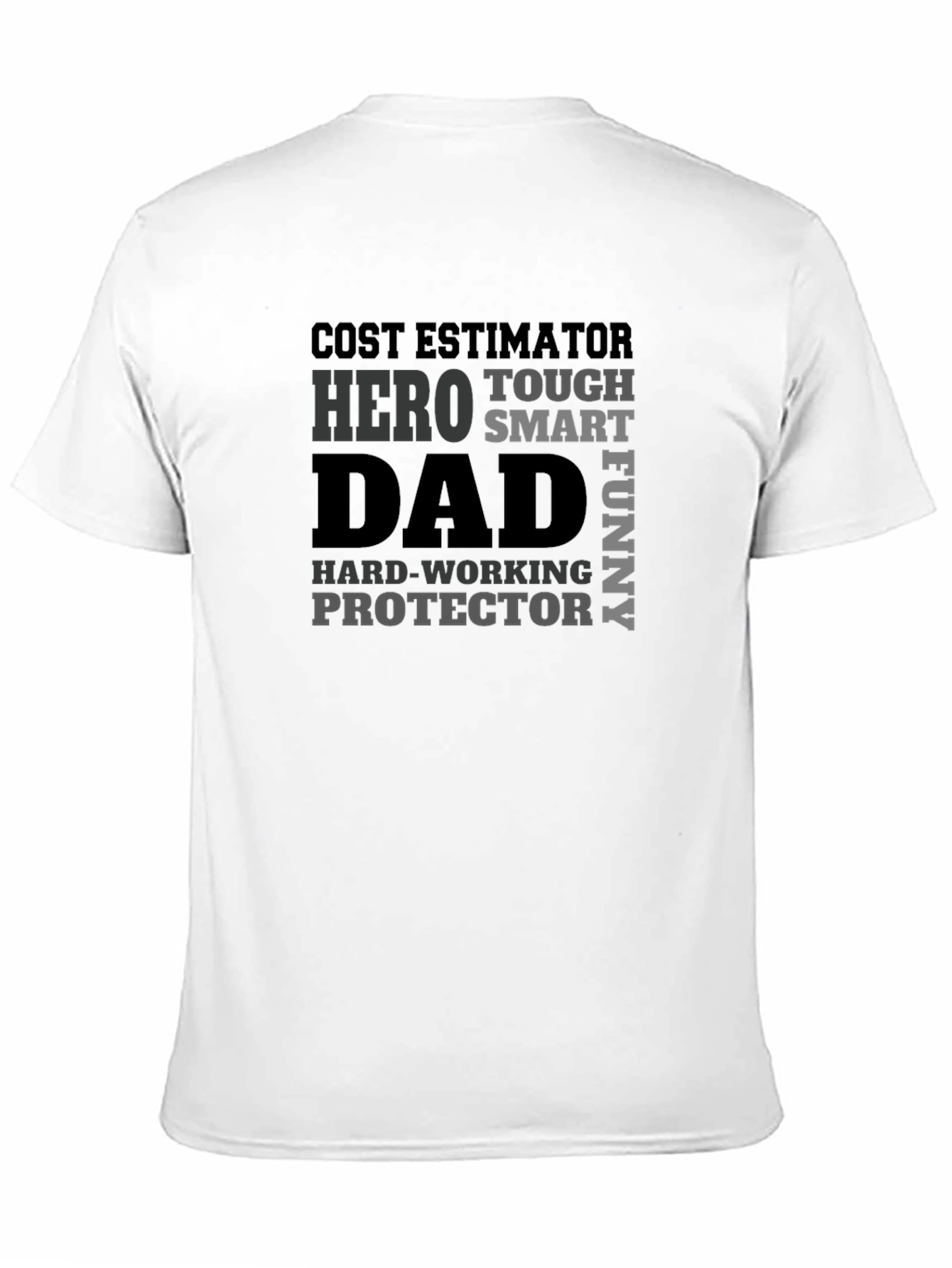 Dad Hero Black T-Shirt