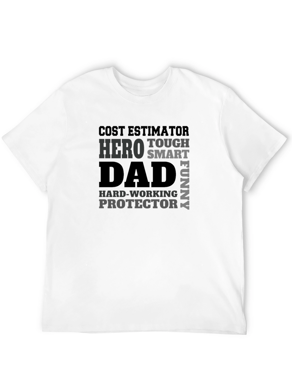 Dad Hero Black T-Shirt