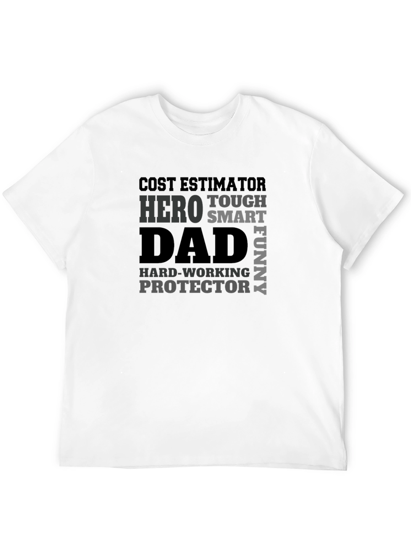 Dad Hero Black T-Shirt