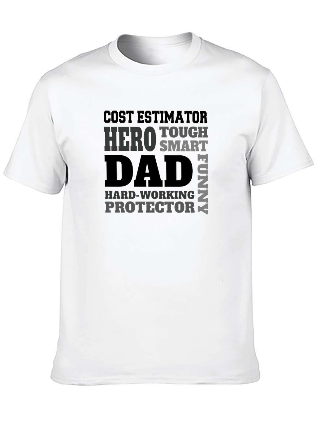 Dad Hero Black T-Shirt