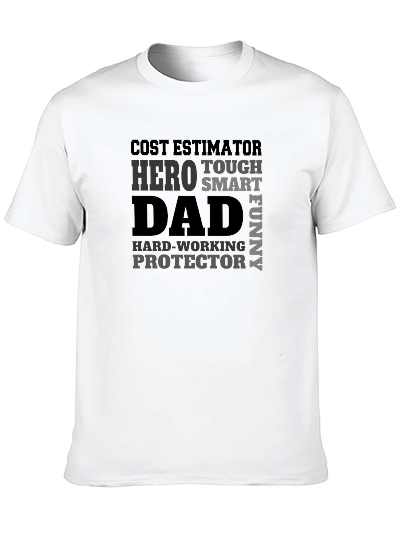 Dad Hero Black T-Shirt