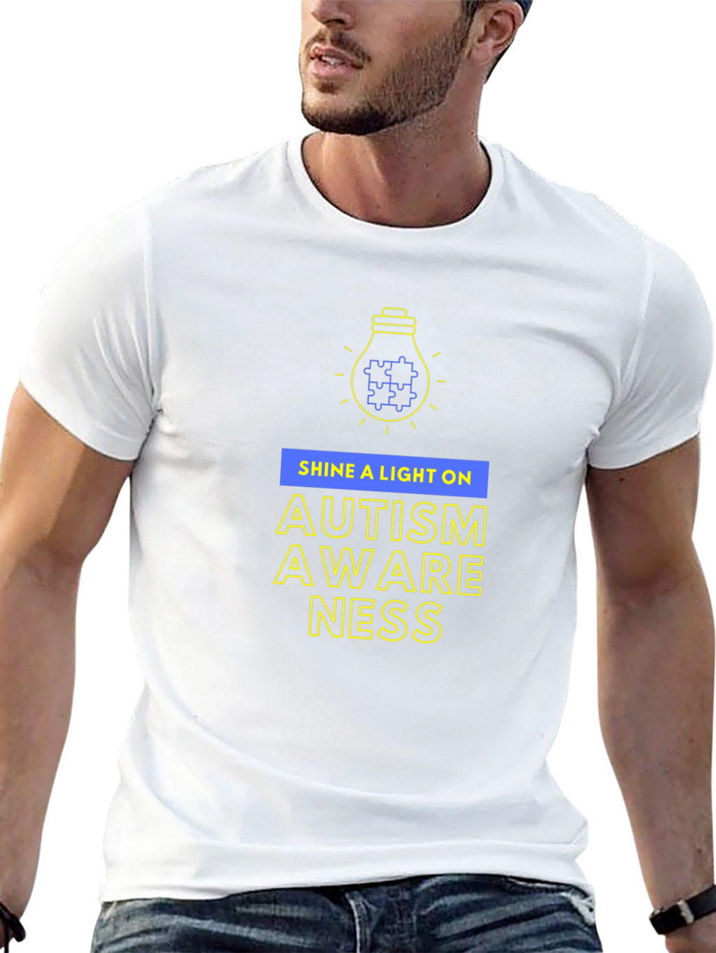Autism Awareness T-Shirt - Shine a Light