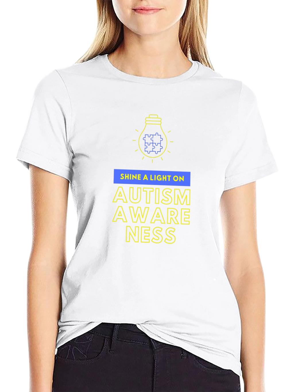 Autism Awareness T-Shirt - Shine a Light