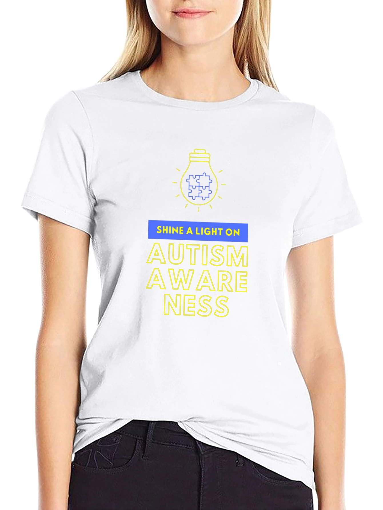 Autism Awareness T-Shirt - Shine a Light