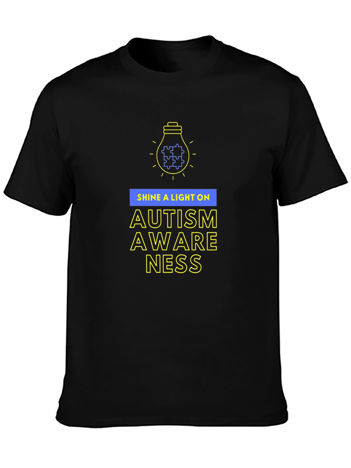 Autism Awareness T-Shirt - Shine a Light