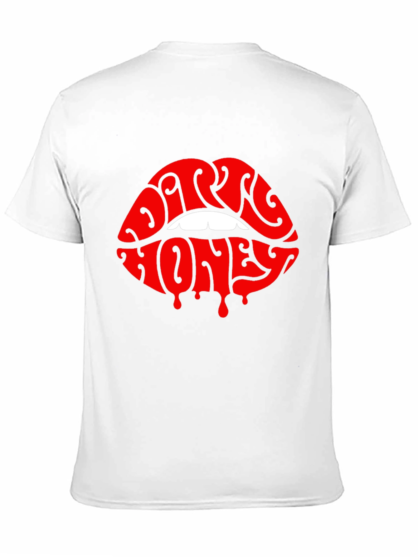 Dark Honey Lips Graphic T-Shirt - Unisex