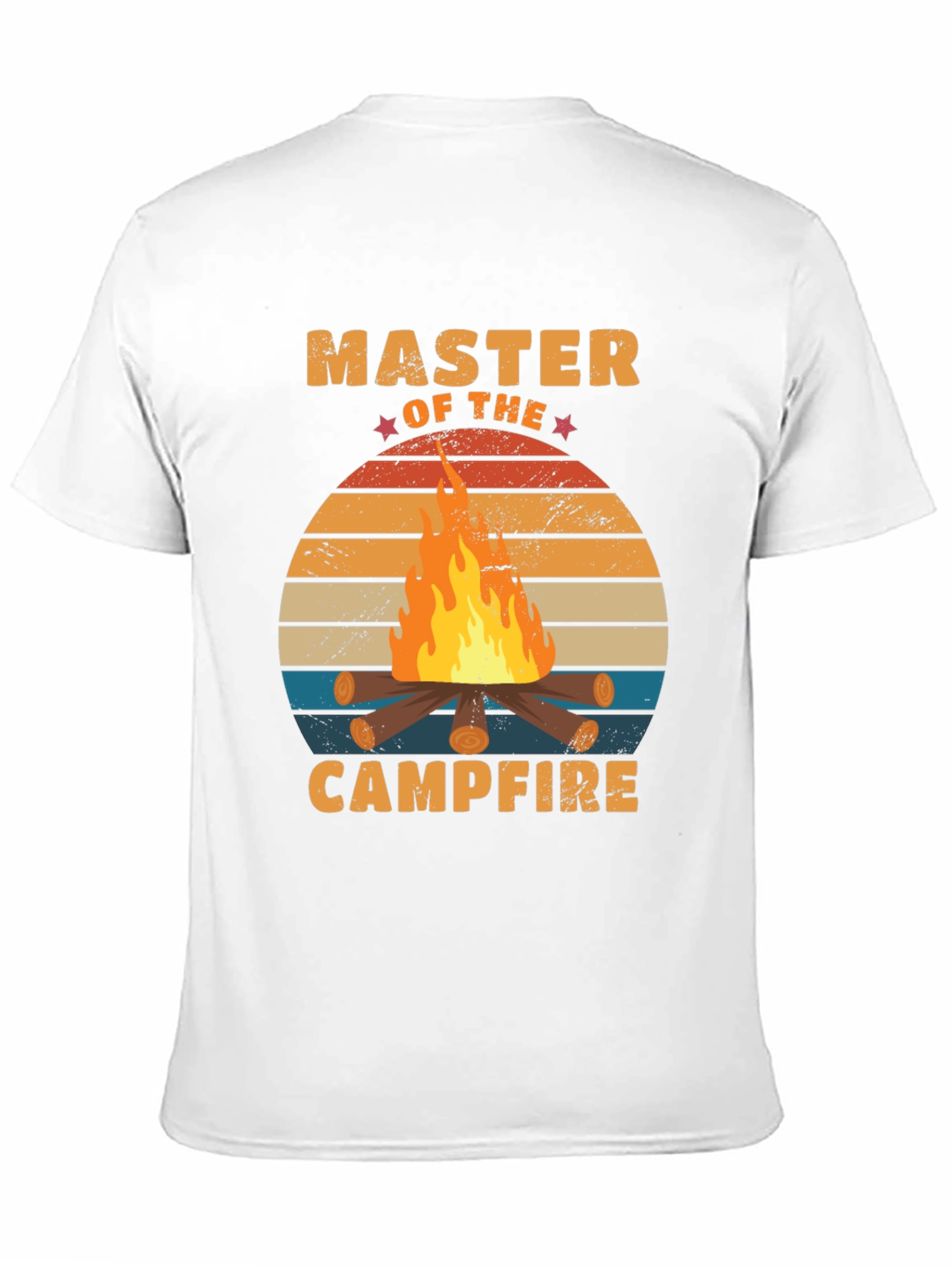 Master of the Campfire Graphic Tee - Outdoor Adventure Shirt