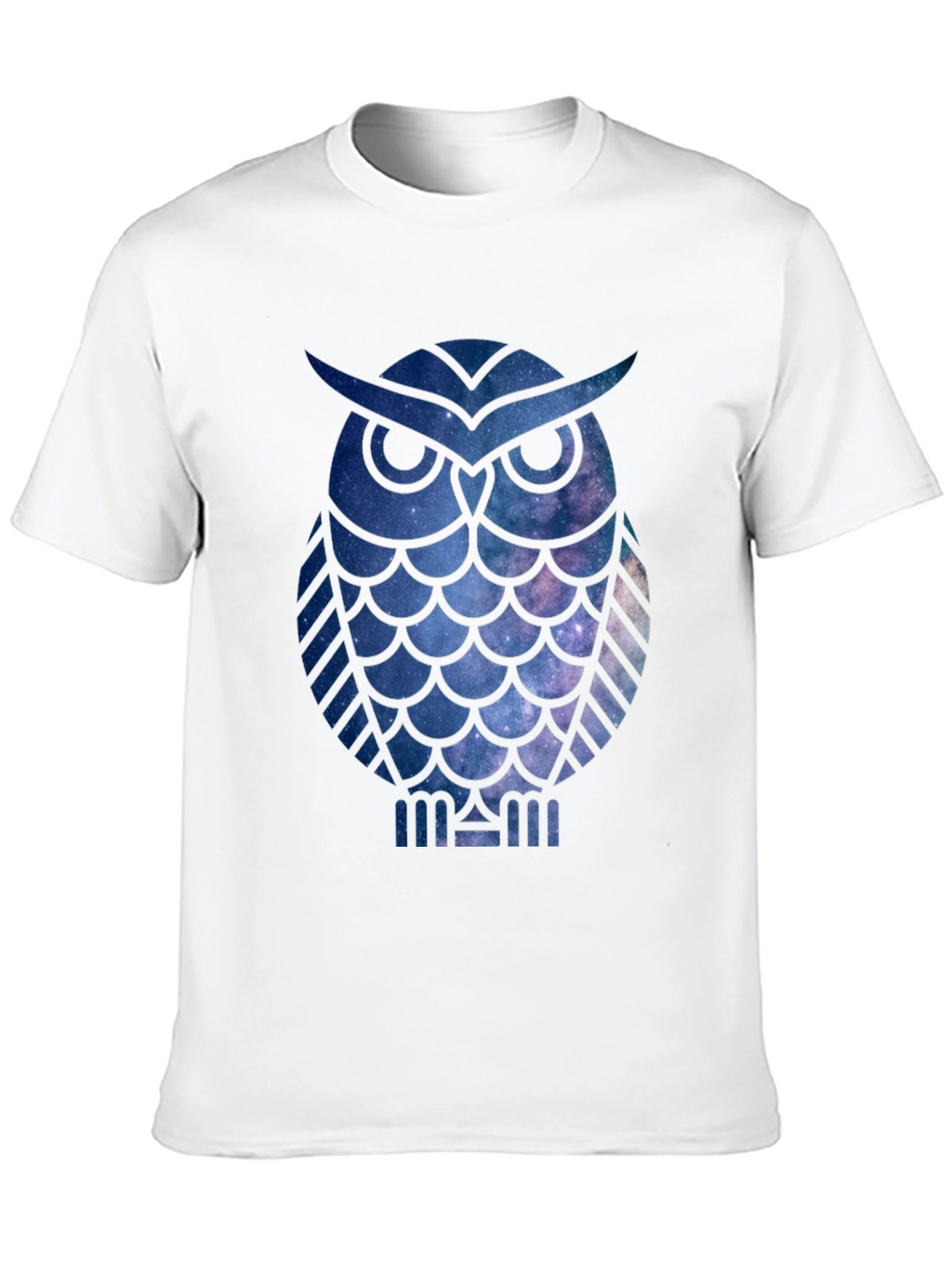 Galaxy Owl Black T-Shirt