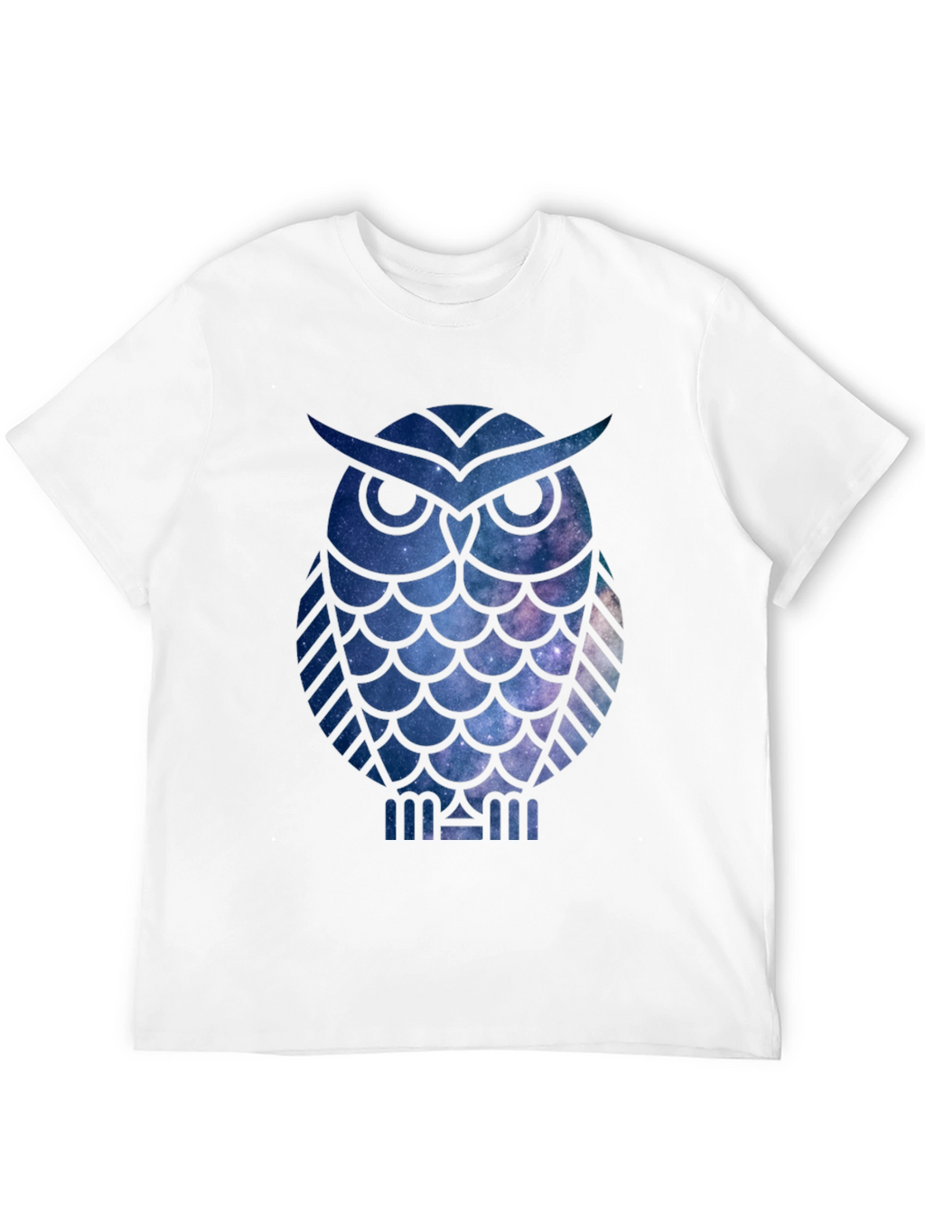 Galaxy Owl Black T-Shirt