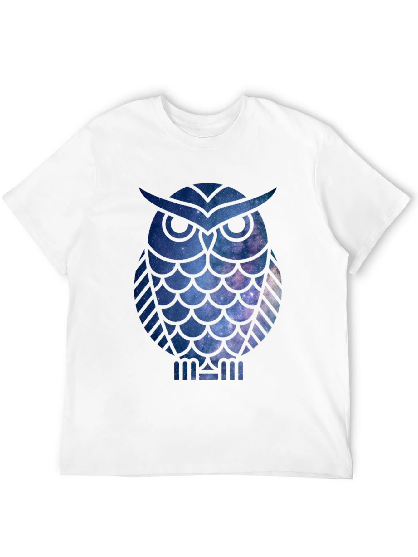 Galaxy Owl Black T-Shirt