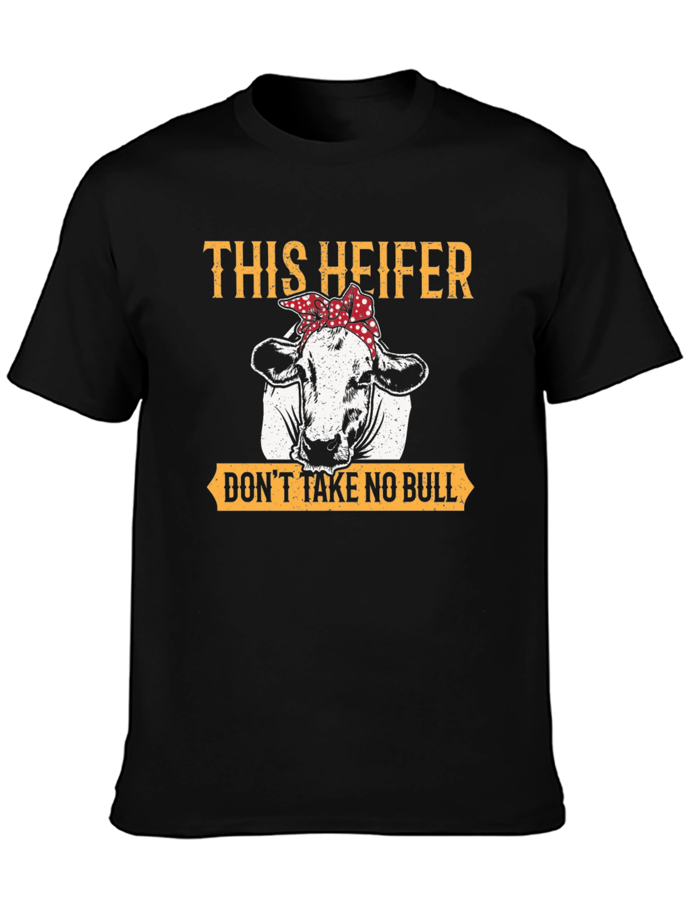 Funny Heifer Graphic T-Shirt