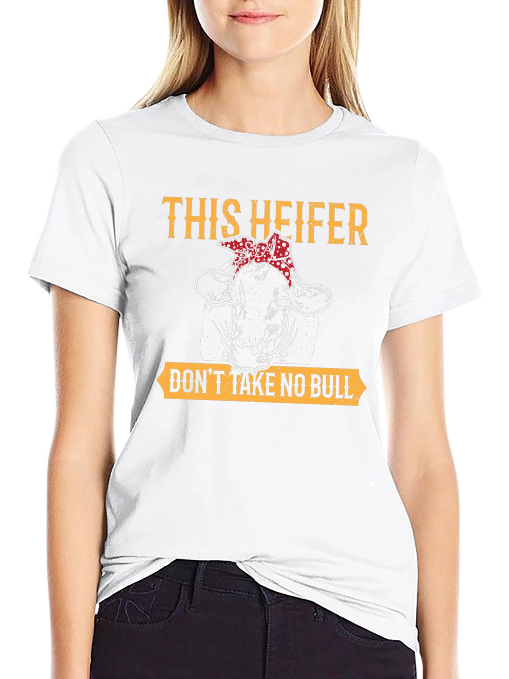 Funny Heifer Graphic T-Shirt