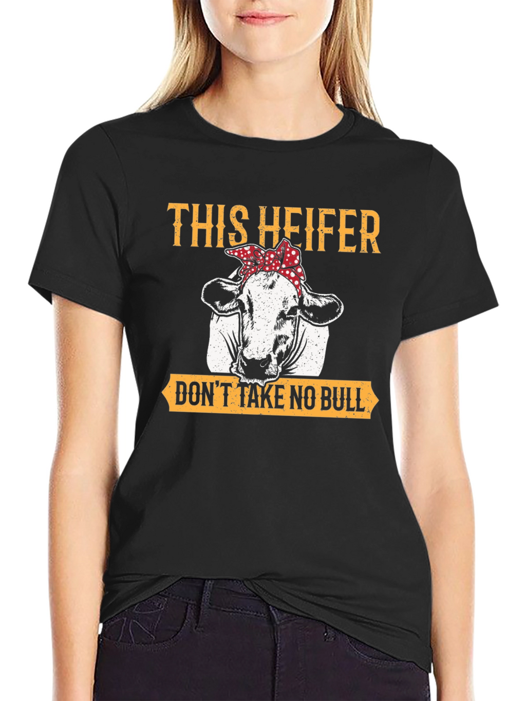 Funny Heifer Graphic T-Shirt