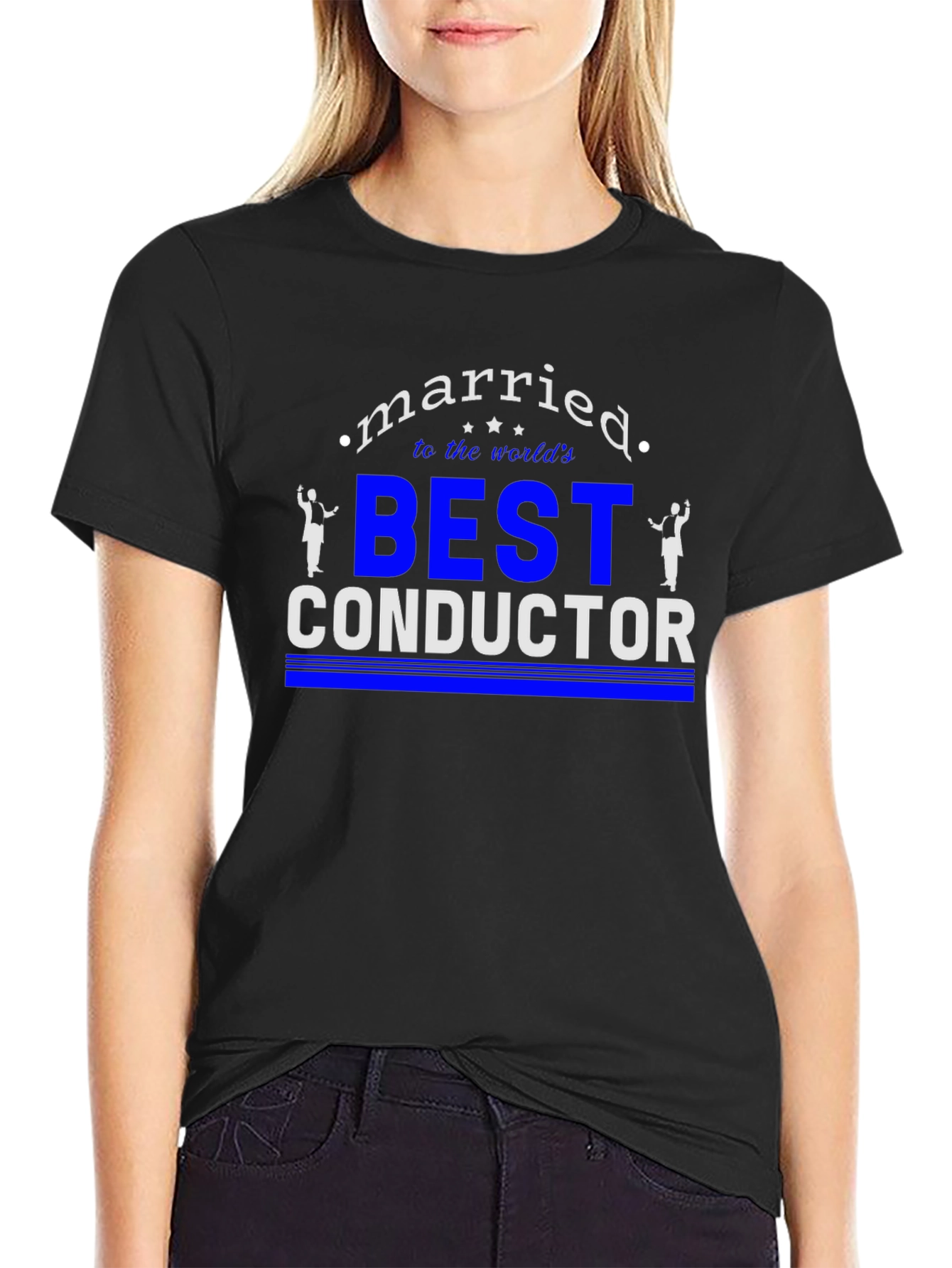 Married to the Worlds Best Conductor T-Shirt
