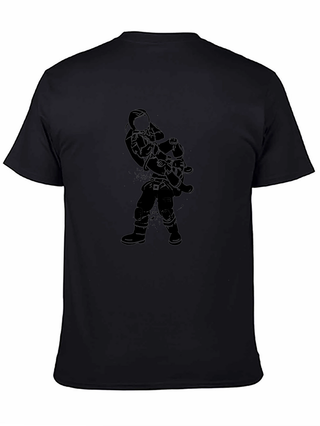 Astronaut Carry T-Shirt - Classic Black