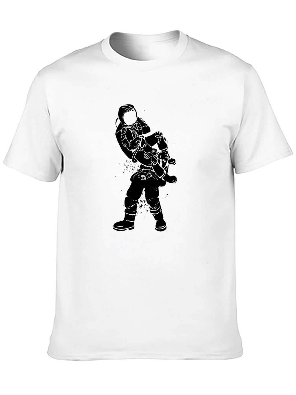 Astronaut Carry T-Shirt - Classic Black