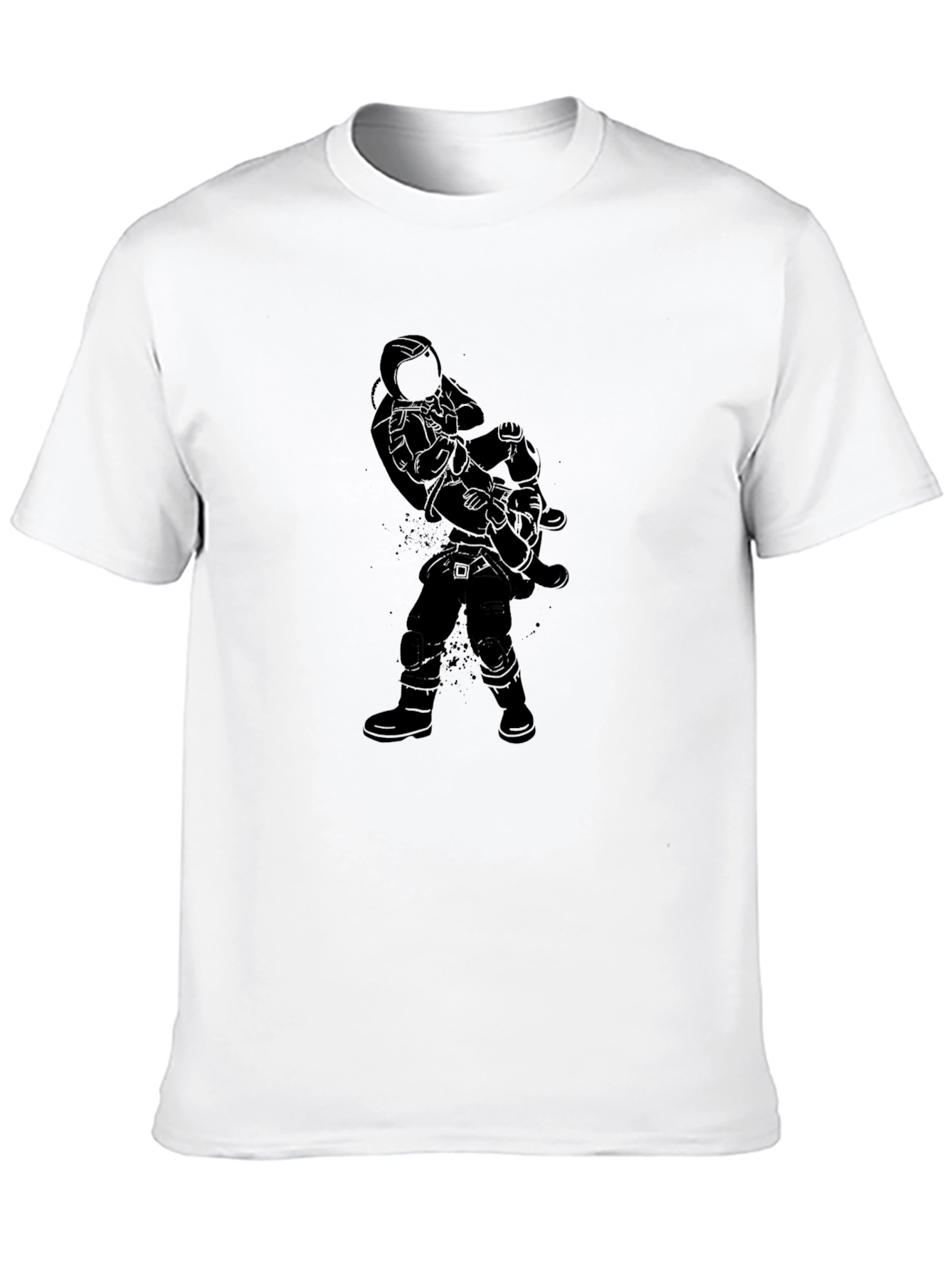 Astronaut Carry T-Shirt - Classic Black