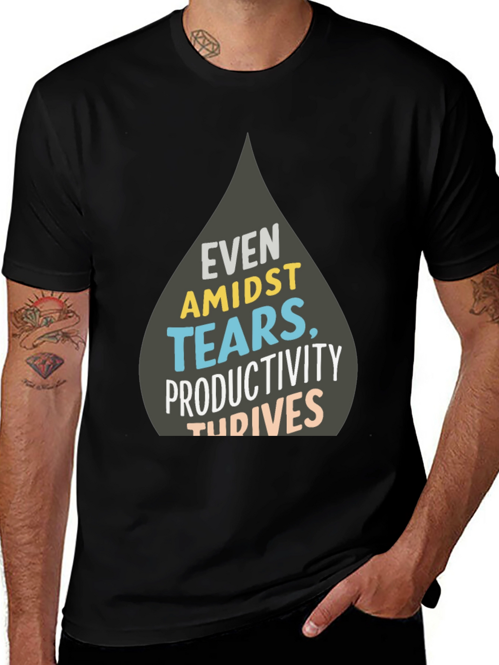 Even Amidst Tears T-Shirt