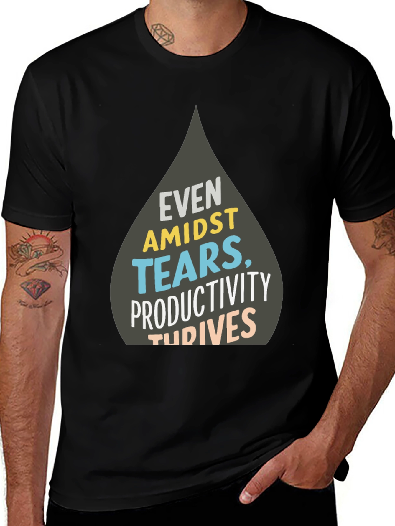 Even Amidst Tears T-Shirt
