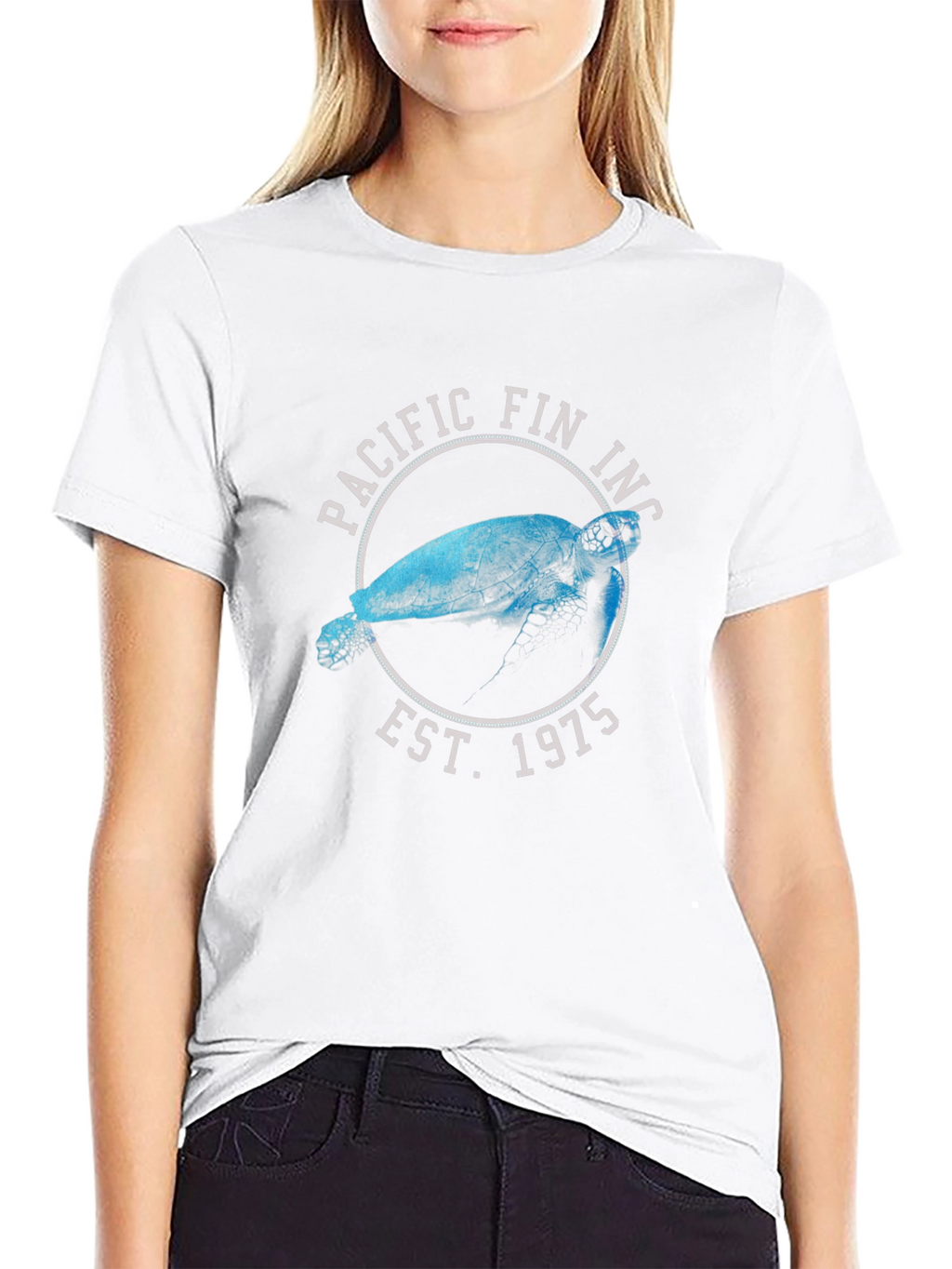 Pacific Fin Inc. Turtle Graphic Tee - Est. 1975