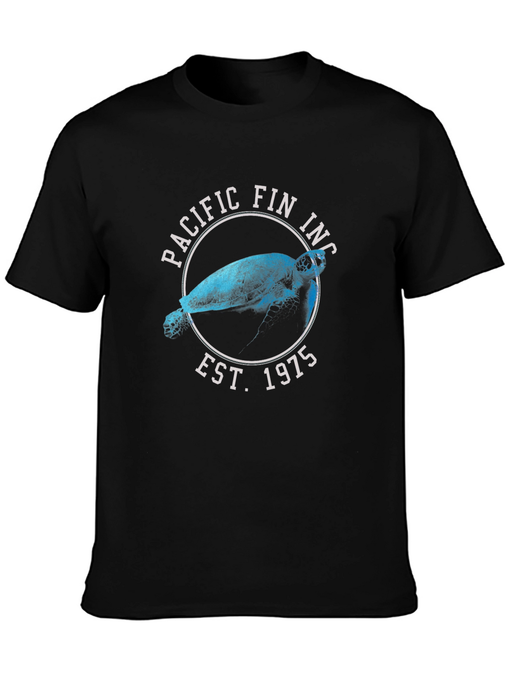 Pacific Fin Inc. Turtle Graphic Tee - Est. 1975