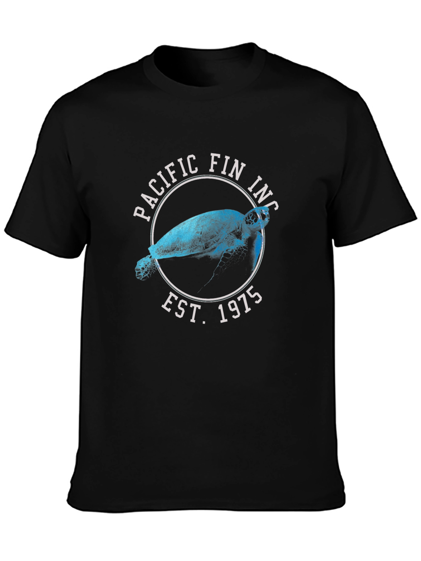 Pacific Fin Inc. Turtle Graphic Tee - Est. 1975