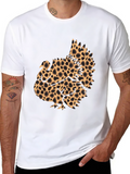 Leopard Turkey Graphic Tee - Thanksgiving Style
