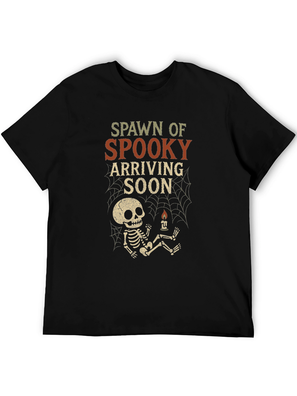 Spawn of Spooky Halloween Pregnancy T-Shirt