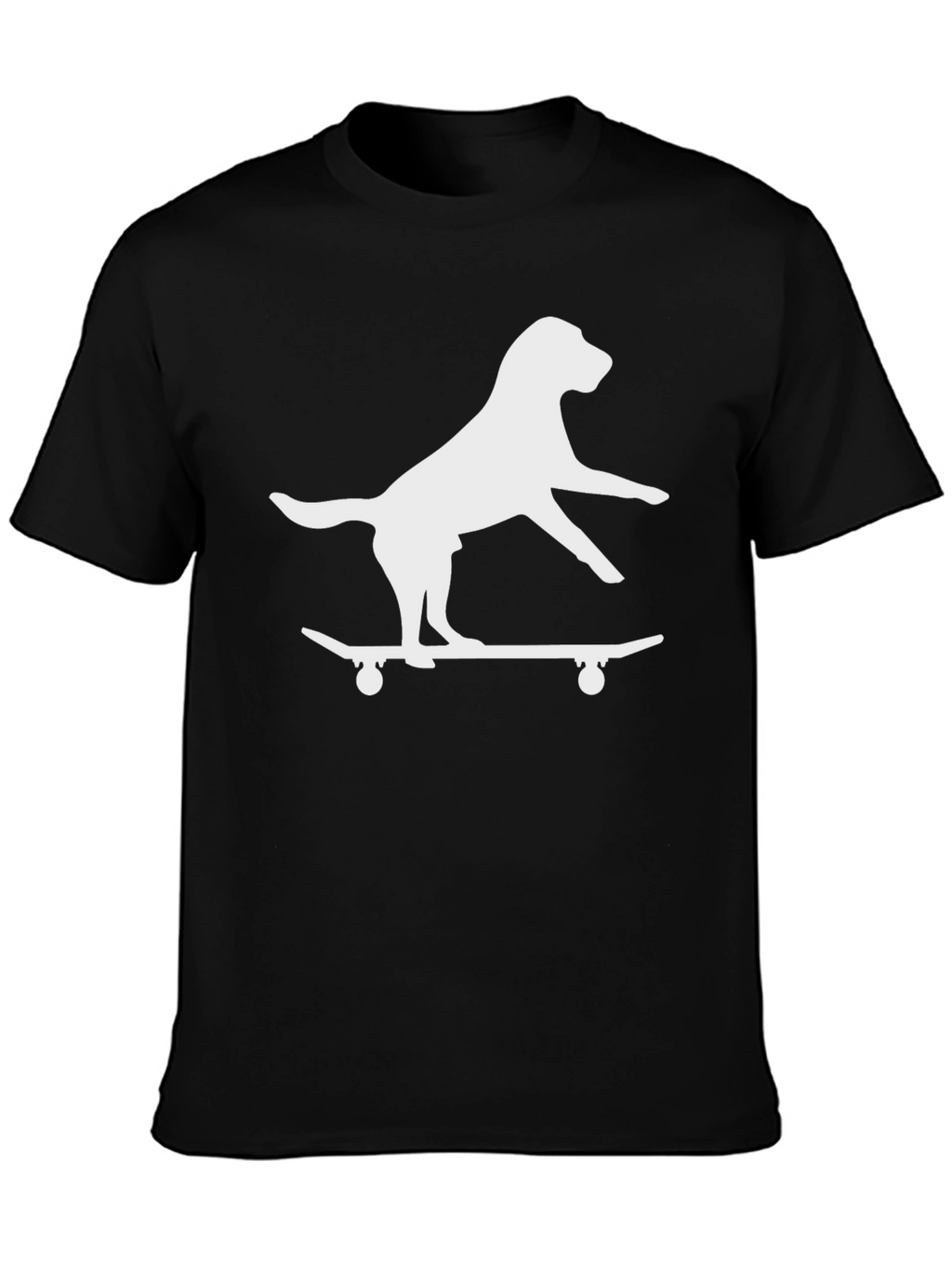 Skateboarding Dog Graphic Tee - Cool & Casual