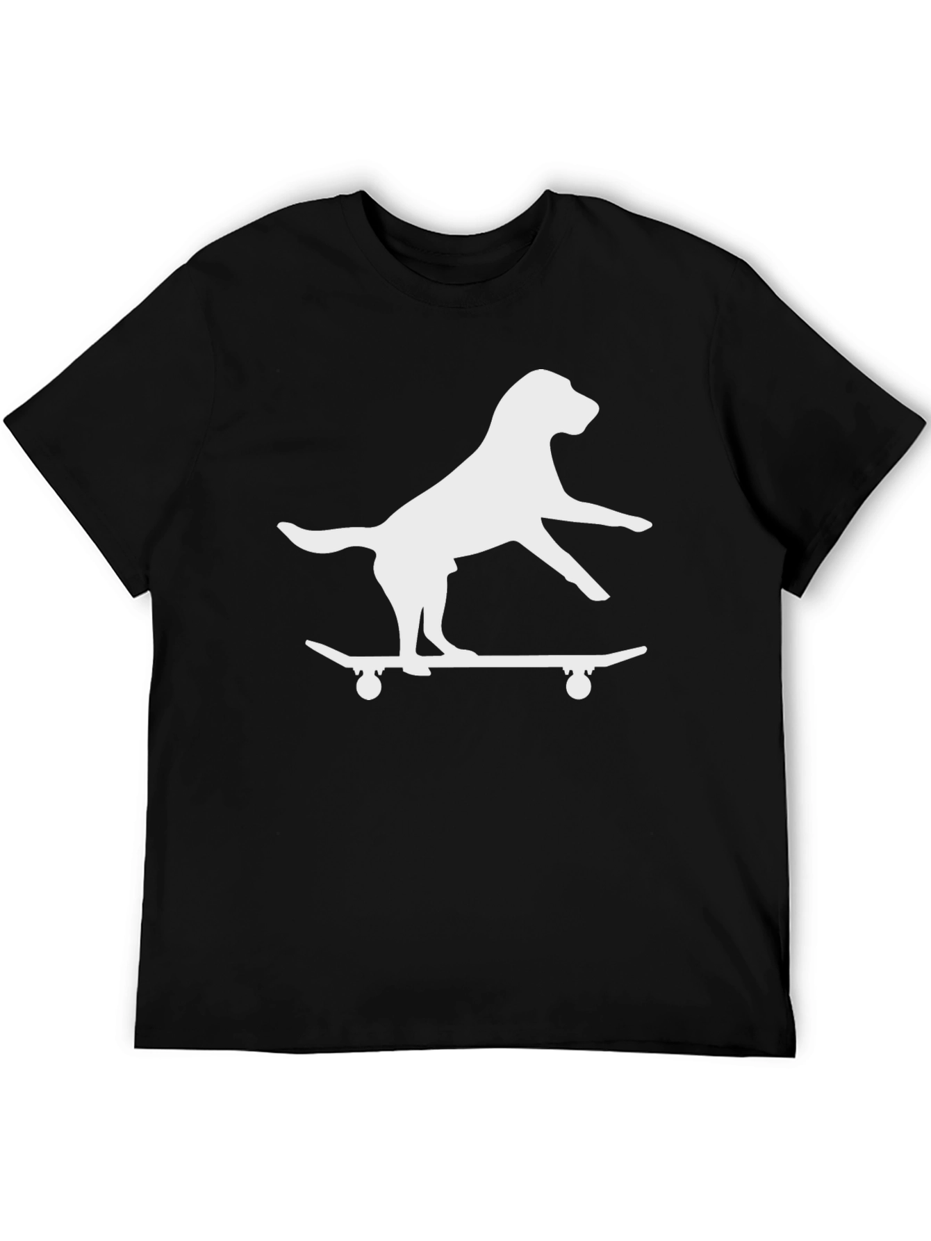 Skateboarding Dog Graphic Tee - Cool & Casual