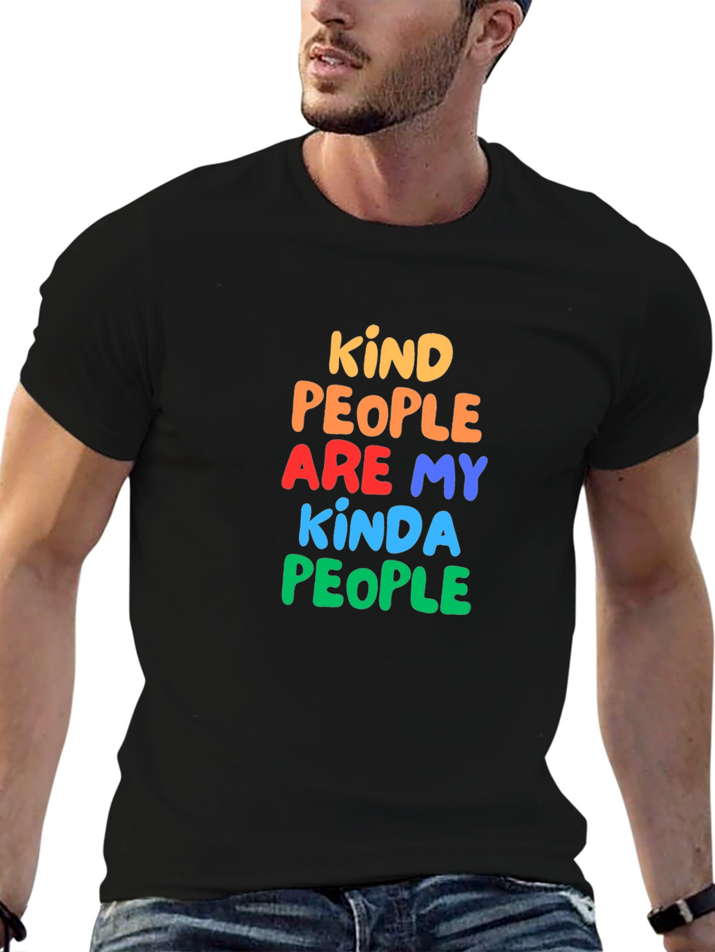 Kind People Graphic T-Shirt
