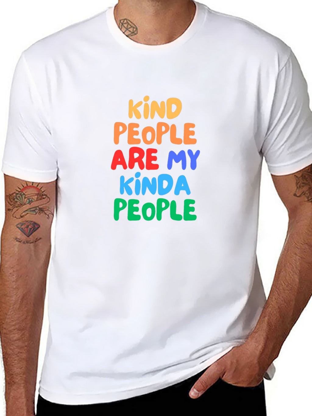 Kind People Graphic T-Shirt
