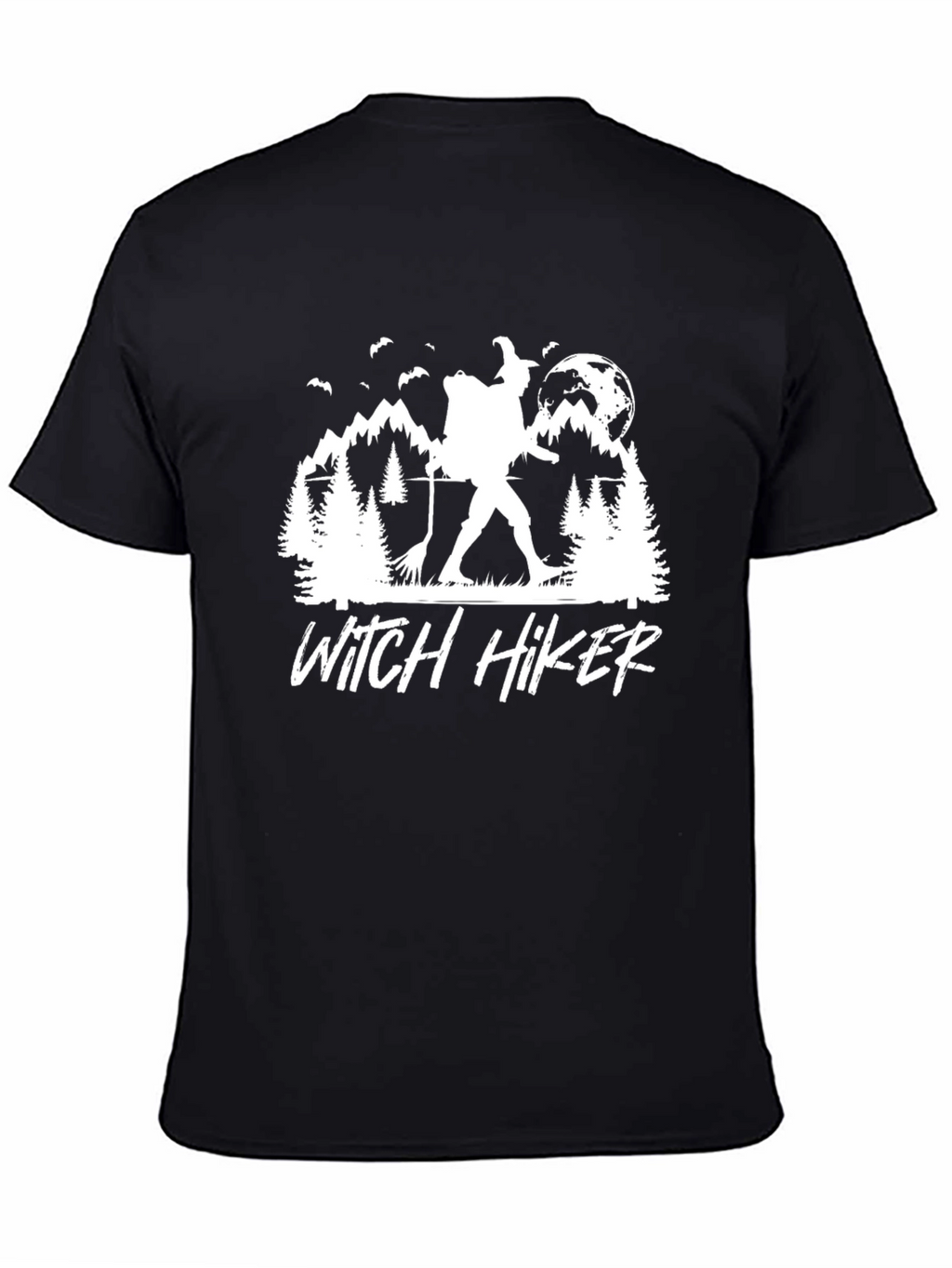 Witch Hiker T-Shirt - Hiking Witch Tee