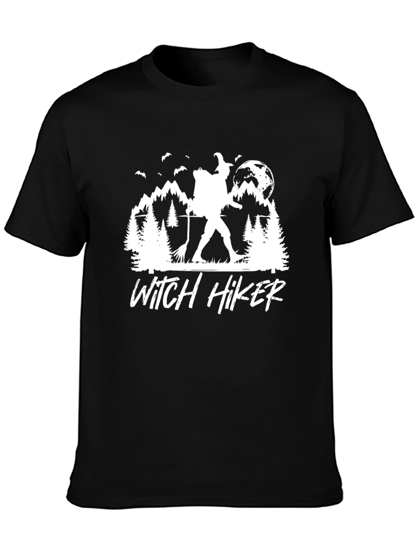 Witch Hiker T-Shirt - Hiking Witch Tee
