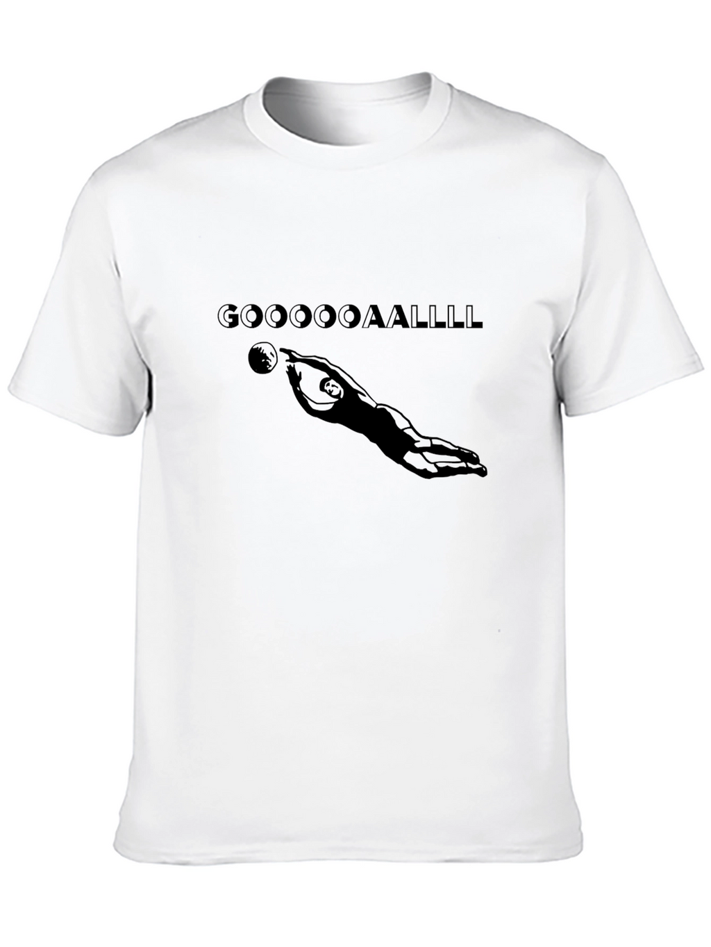 GOOOOAALLLL Graphic T-Shirt - Black