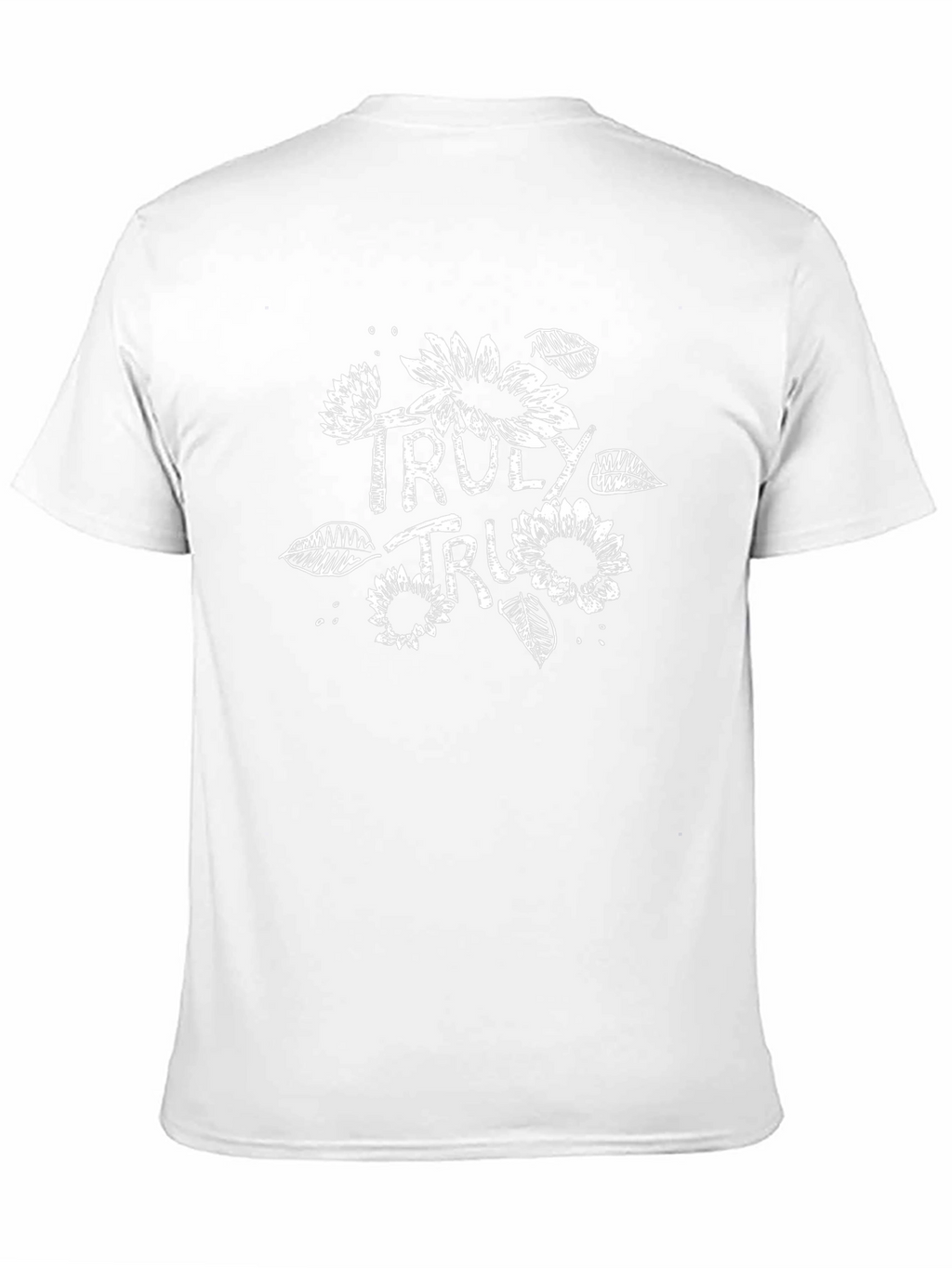 Truly True Floral Graphic T-Shirt - Black