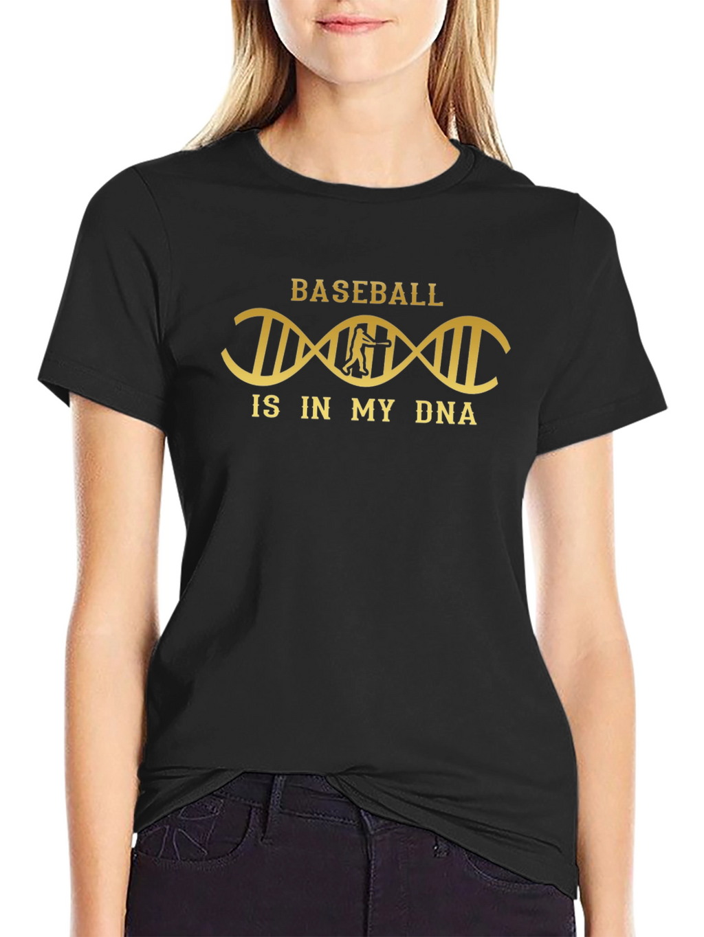 Baseball DNA Graphic T-Shirt
