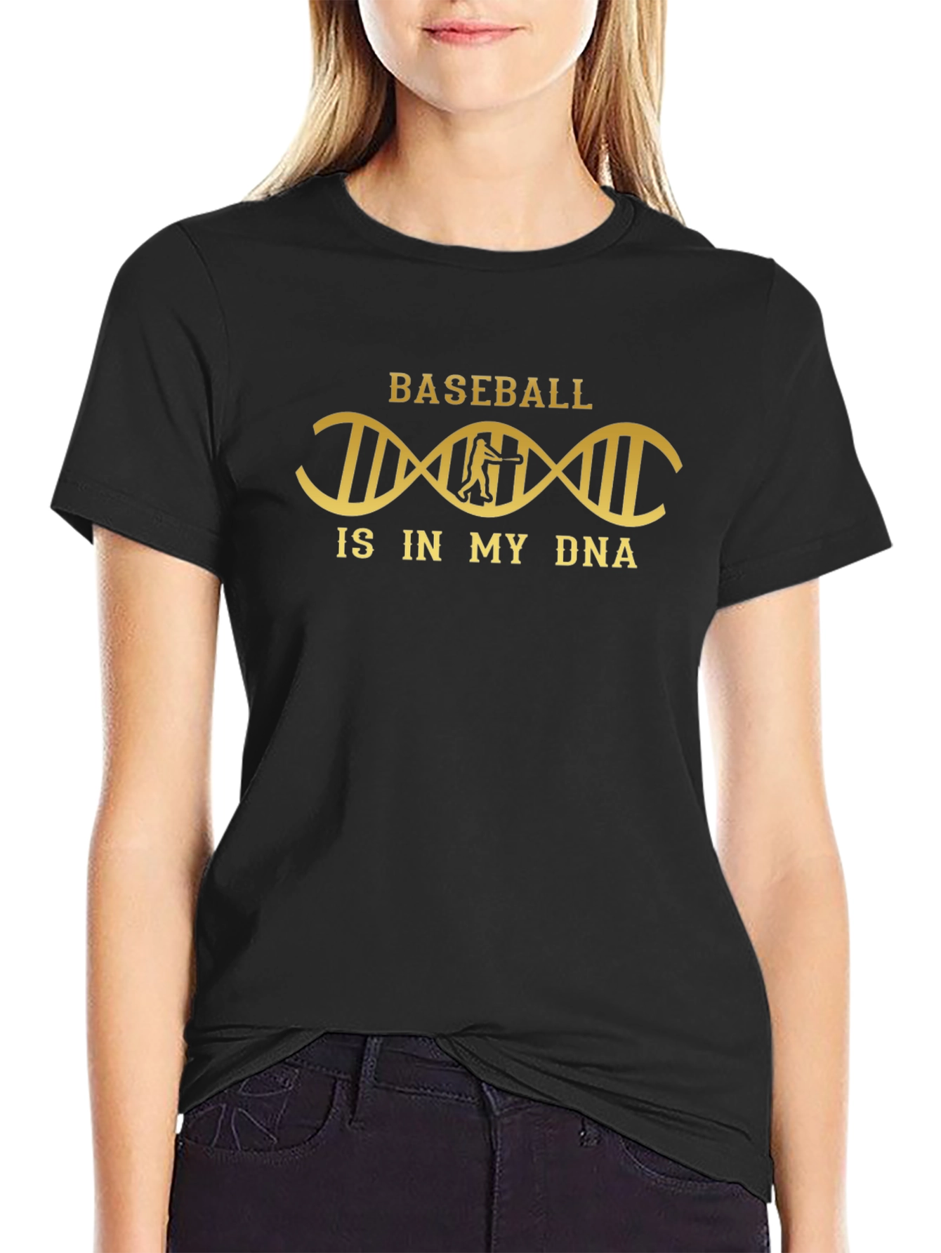 Baseball DNA Graphic T-Shirt
