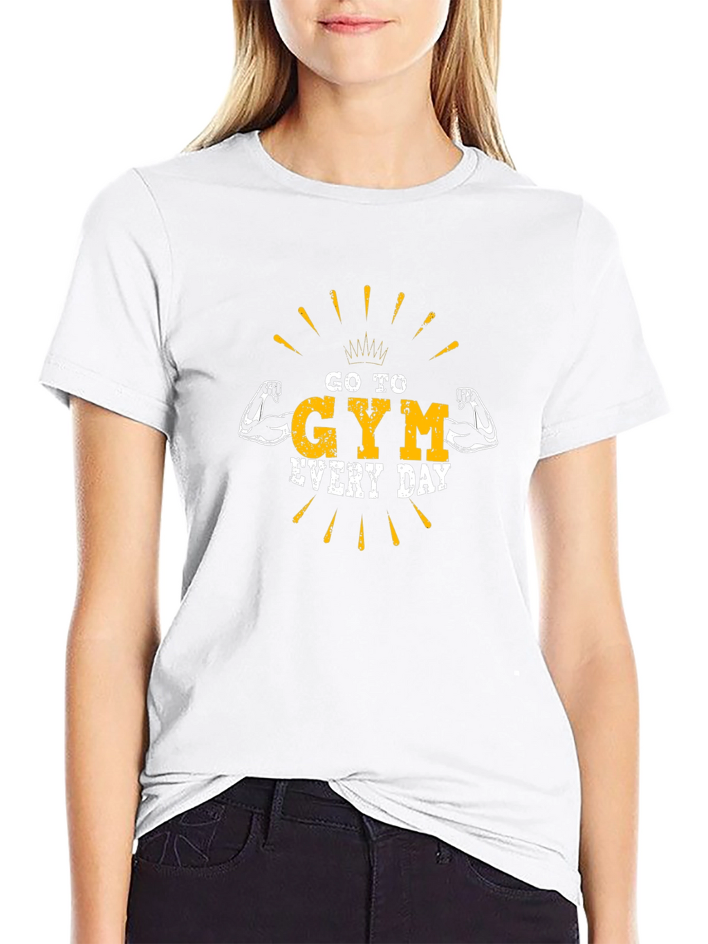 Go to Gym Everyday Graphic T-Shirt