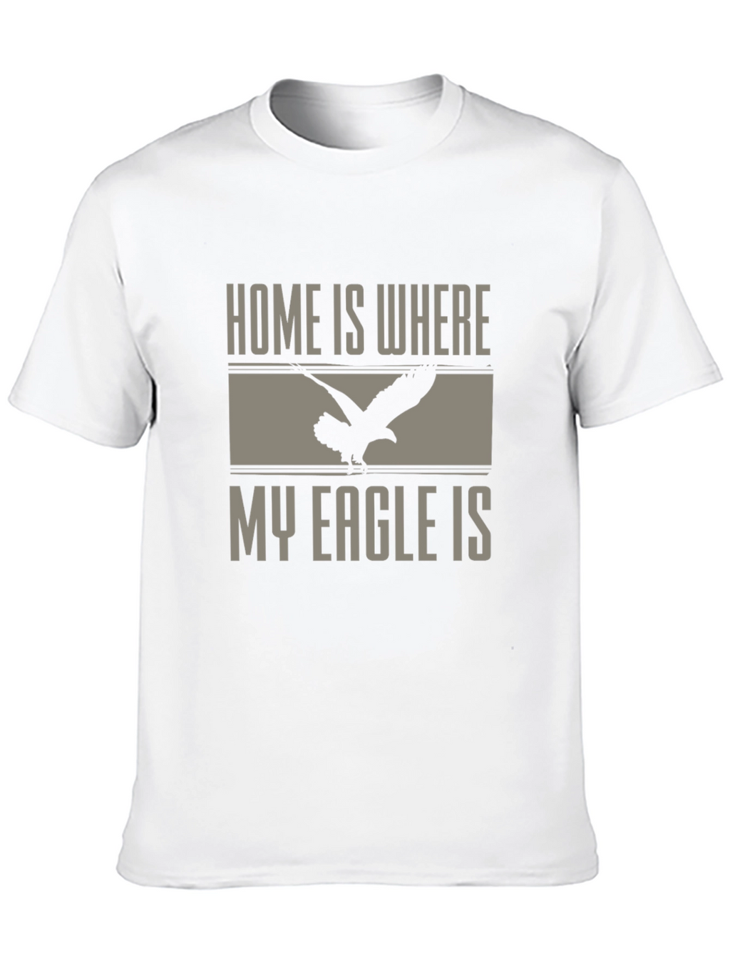 Home is Where My Eagle Is Graphic Tee