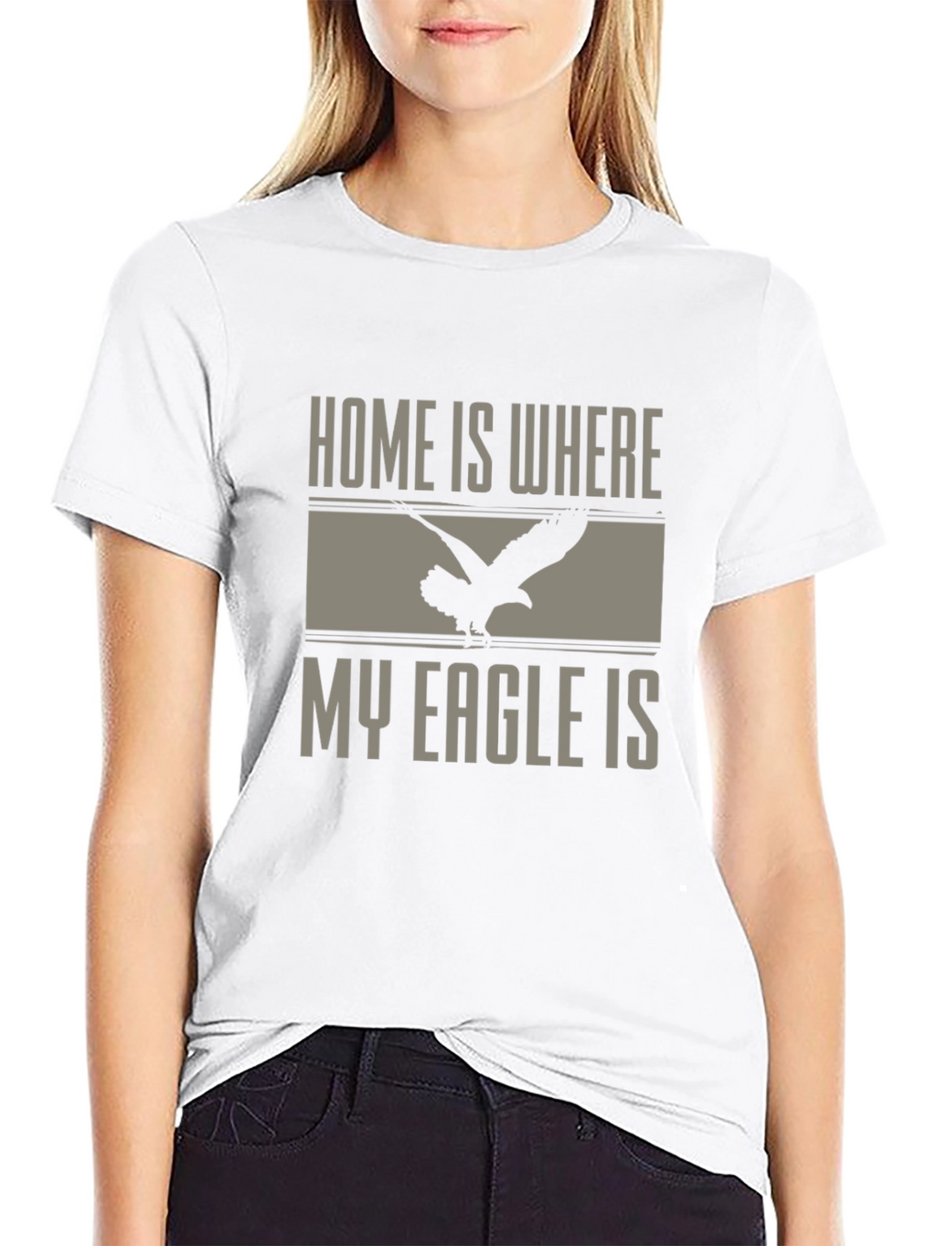 Home is Where My Eagle Is Graphic Tee
