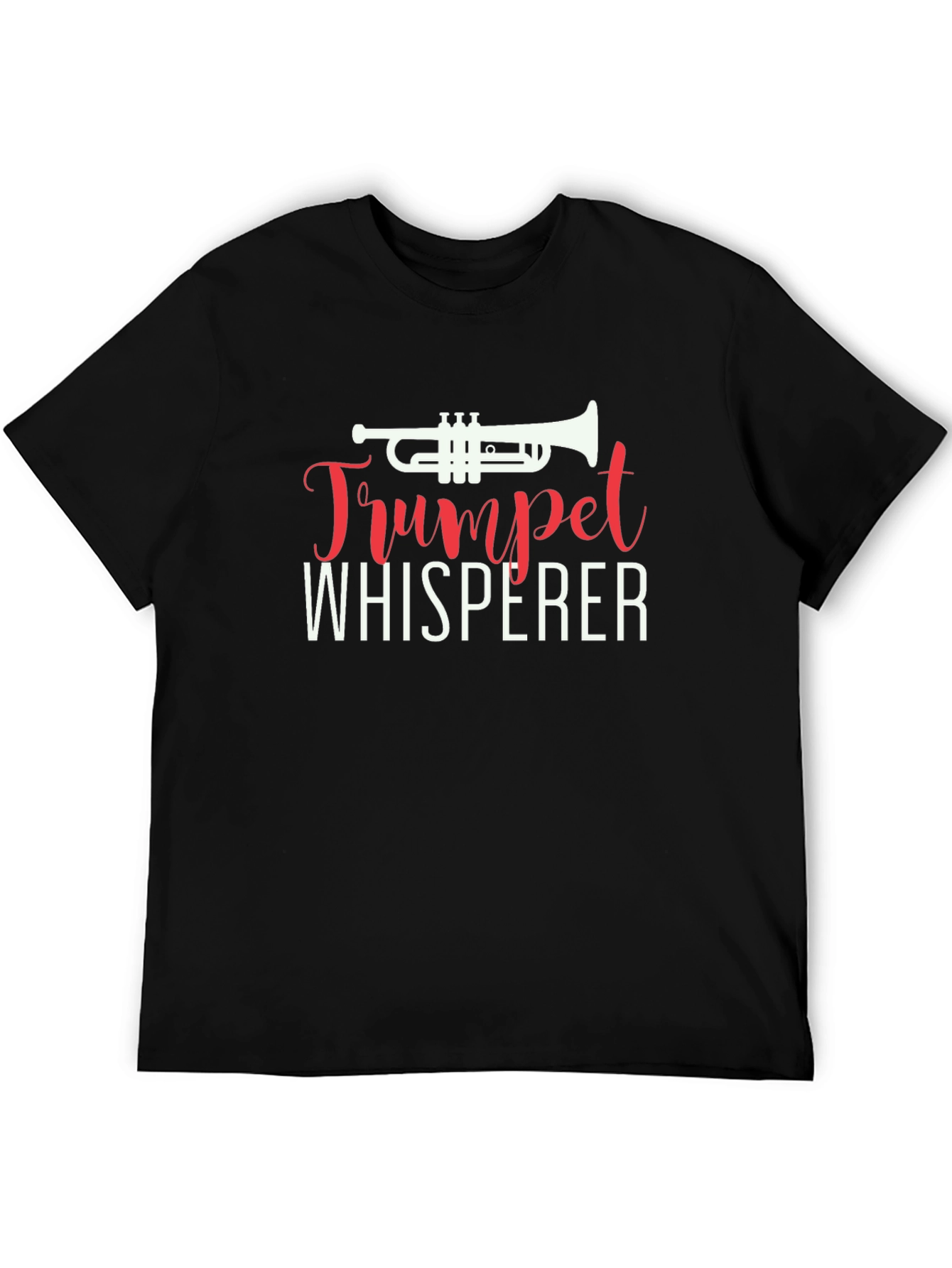Trumpet Whisperer Graphic Tee - Musicians T-Shirt