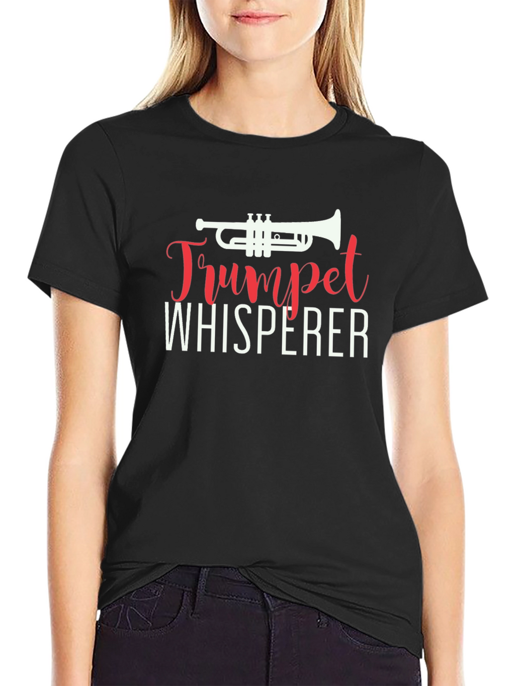 Trumpet Whisperer Graphic Tee - Musicians T-Shirt