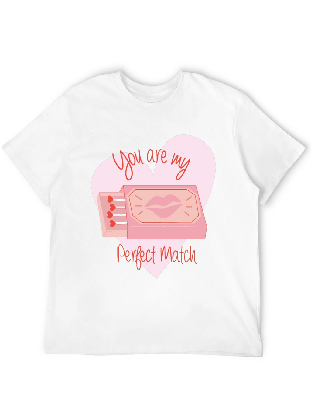 Perfect Match Valentines Day T-Shirt