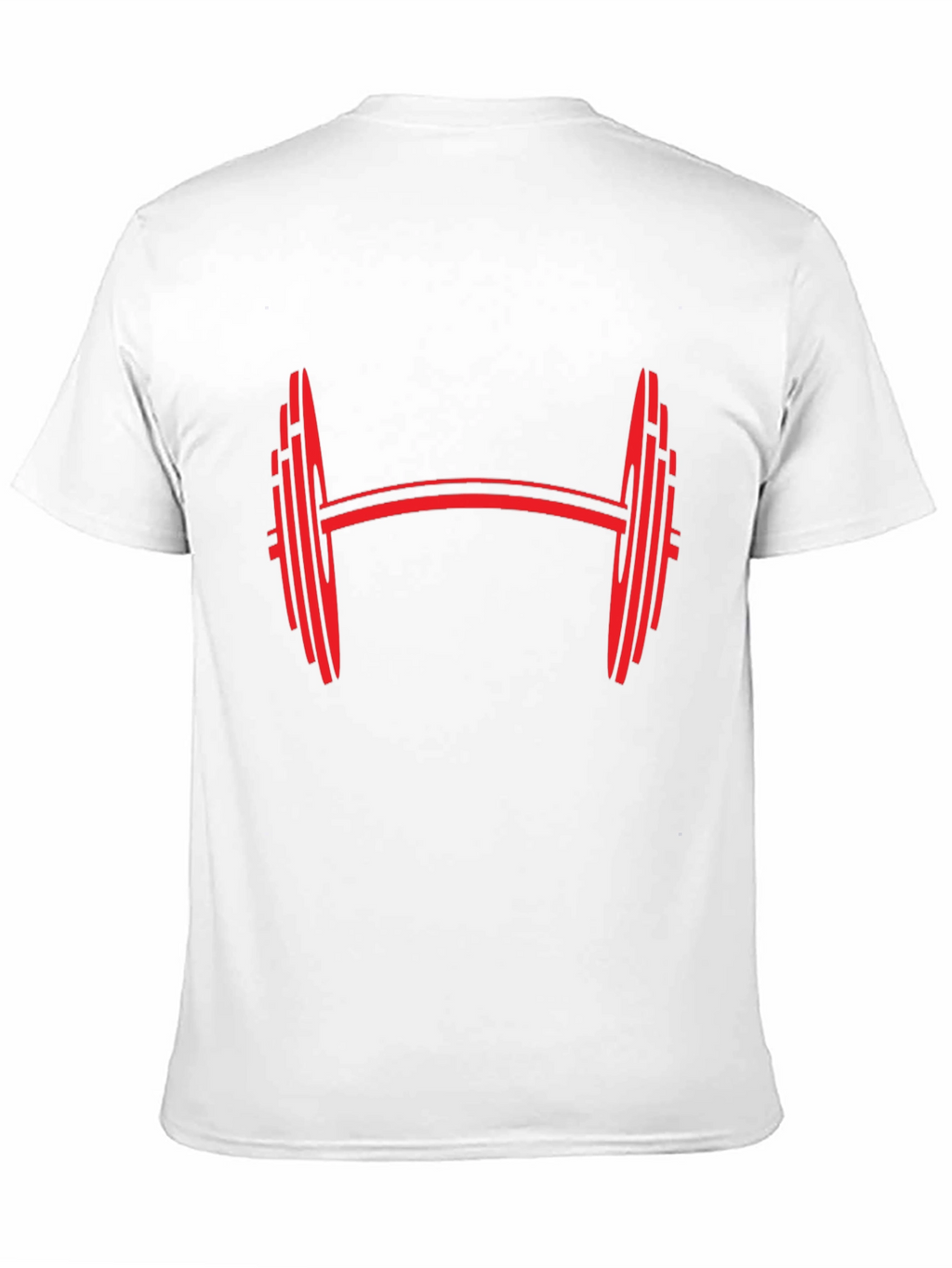 Barbell Graphic Tee - Black Gym Shirt