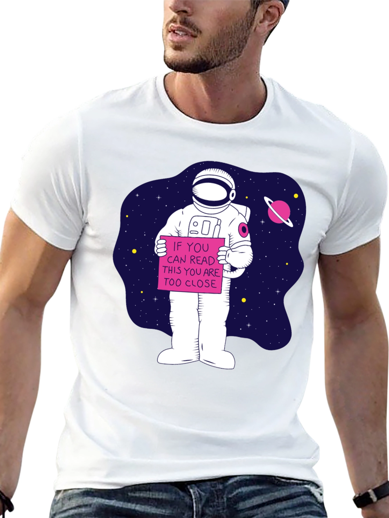 Social Distance Astronaut T-Shirt