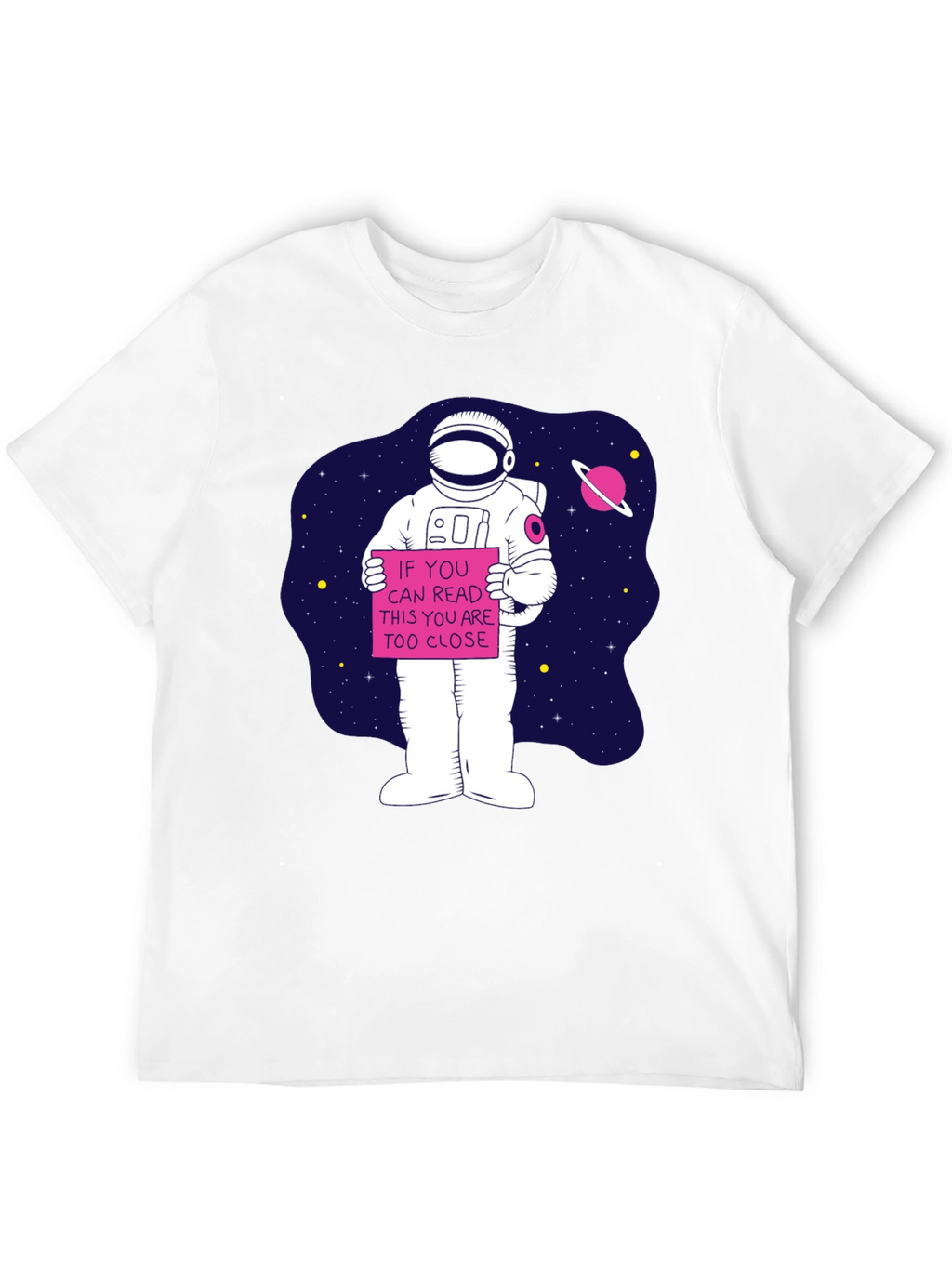 Social Distance Astronaut T-Shirt
