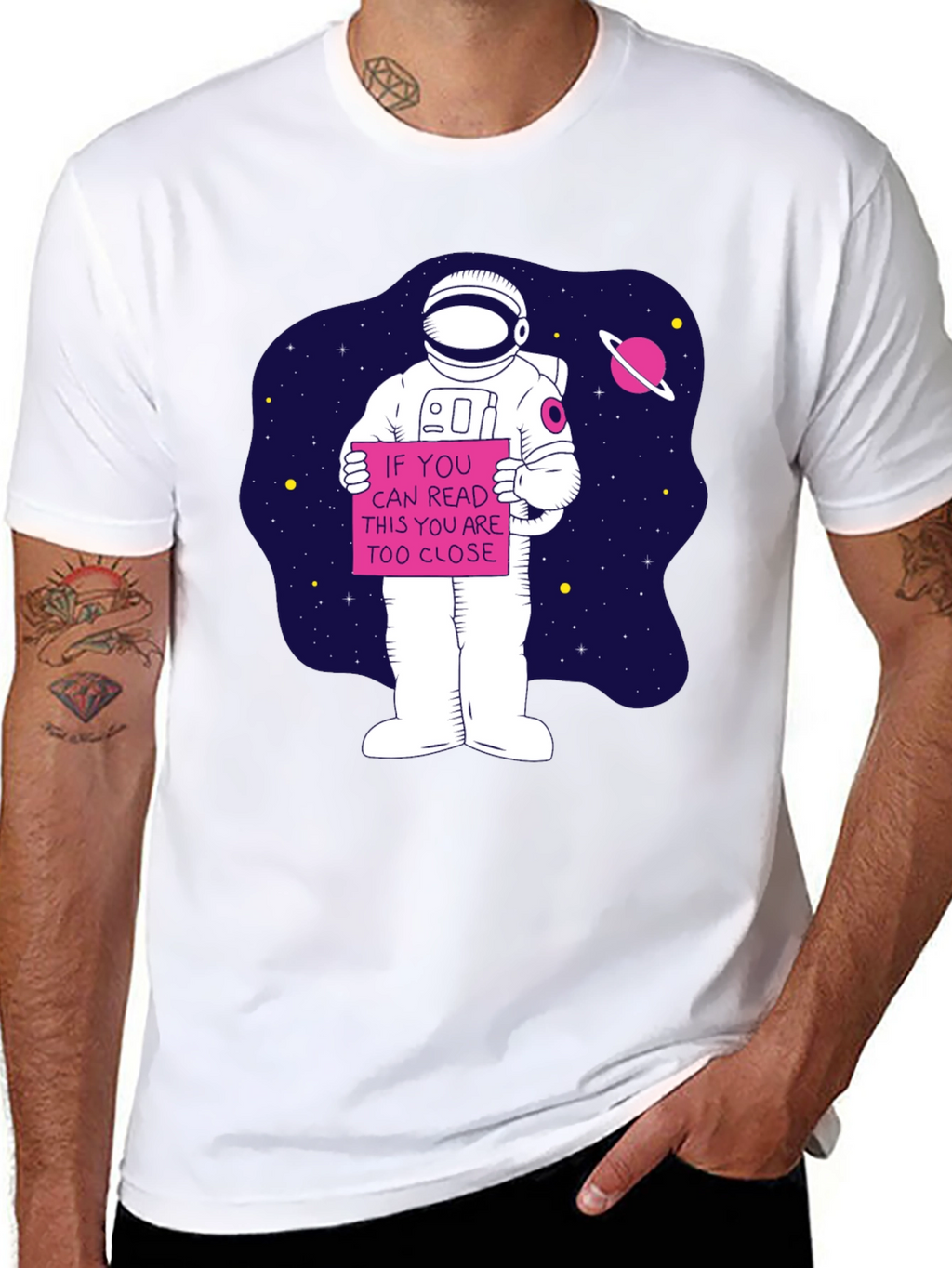 Social Distance Astronaut T-Shirt