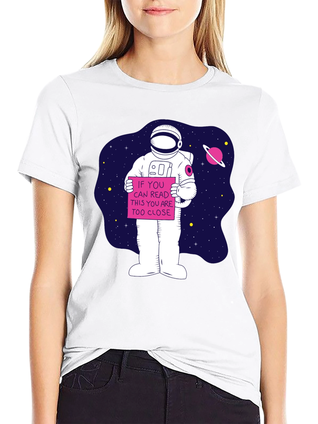 Social Distance Astronaut T-Shirt